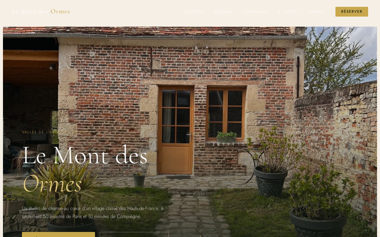 Exemple de site créé par WebConciergerie